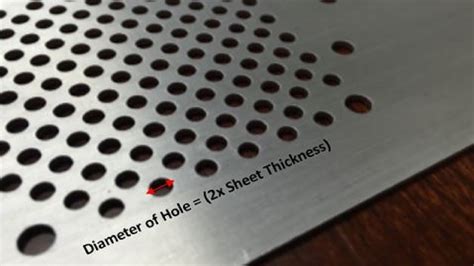 sheet metal extruded hole design|hole to distance sheet metal.